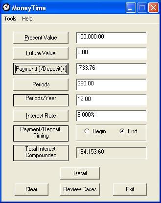 MoneyTime Screenshot